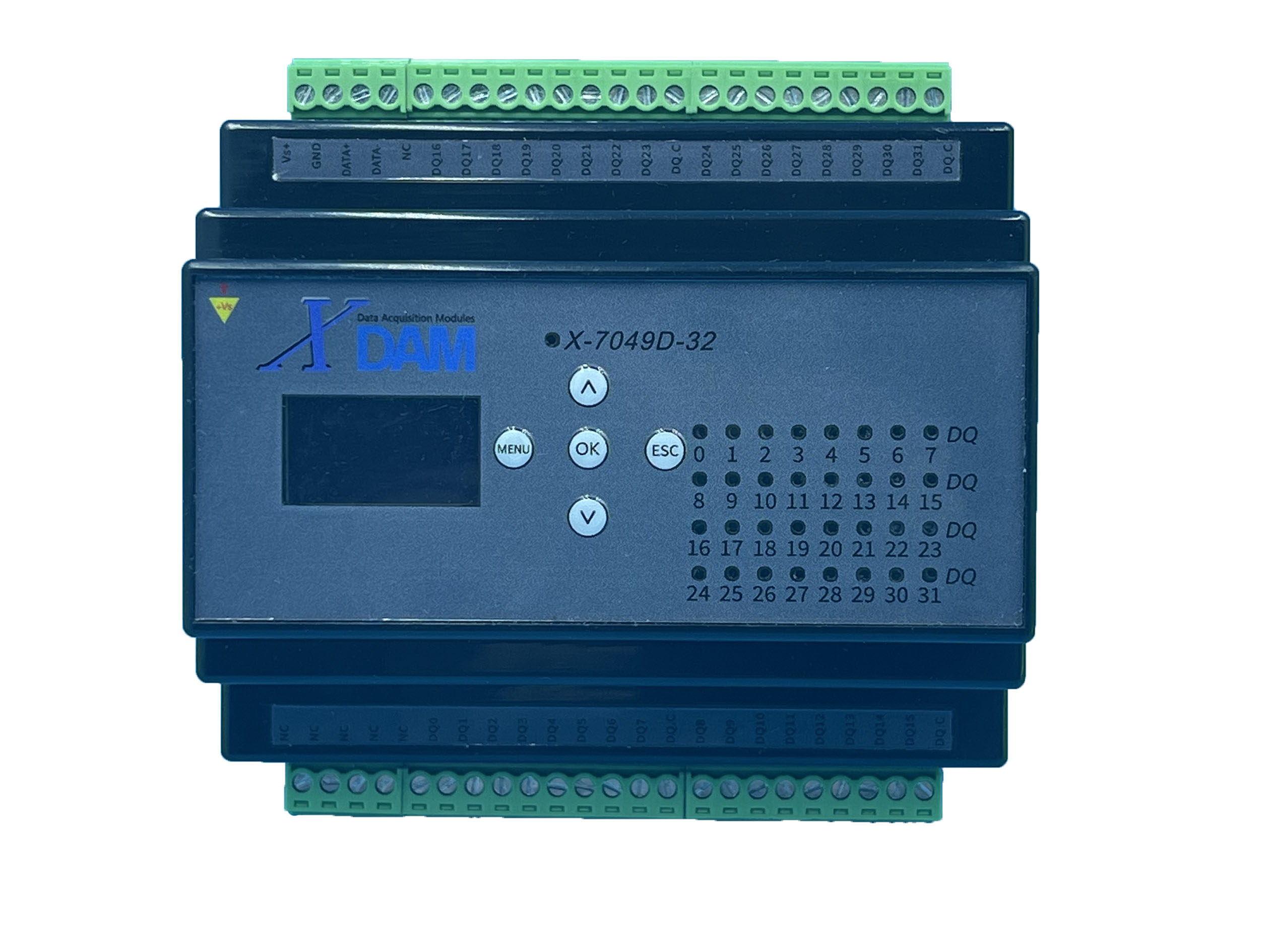 X-7049D-32 带LED显示和OLED显示的32路PWM输出模块