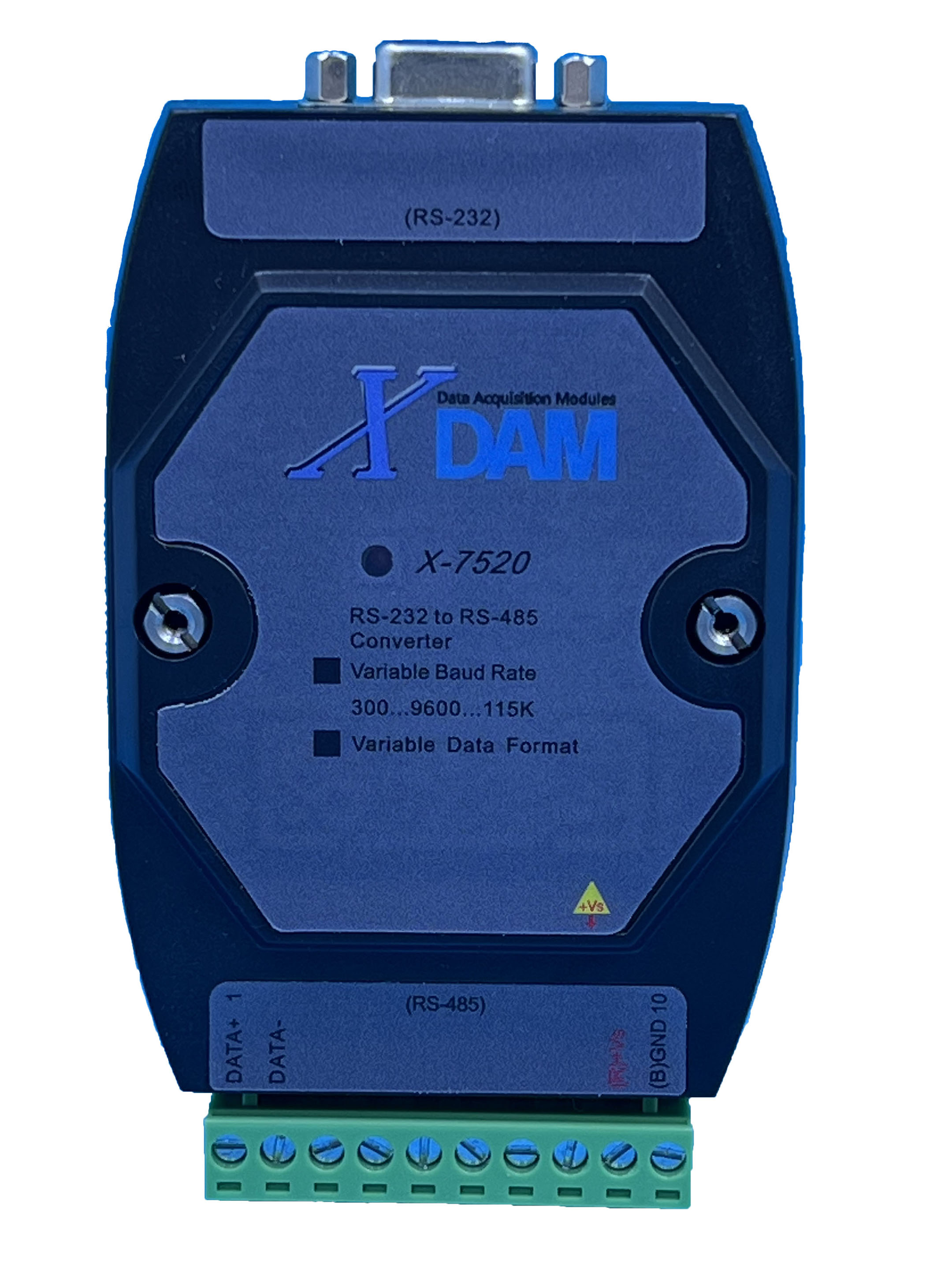 X-7520 隔离的RS-232转RS485模块